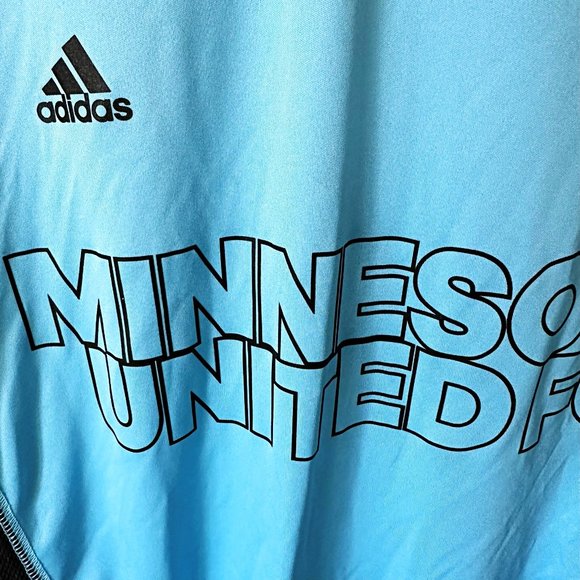 Minnesota United Football Club Loons Soccer Adidas Jersey Adult S - Picture 4 of 7